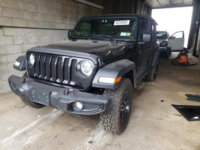 Photo 2 from auction – 2022 JEEP WRANGLER U with VIN 1C4HJXDG0NW254571