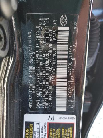 Photo 10 from auction – 2015 TOYOTA CAMRY LE with VIN 4T1BF1FK8FU111060