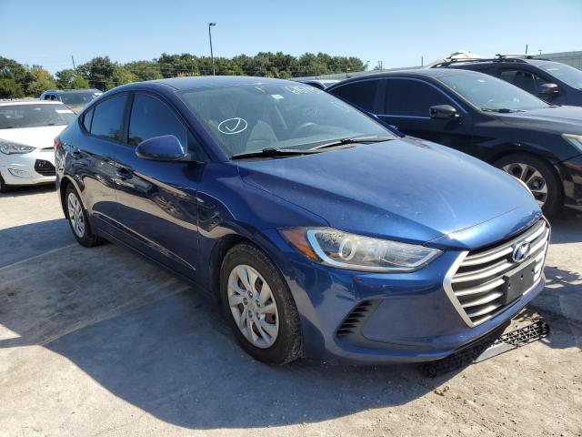 HYUNDAI ELANTRA SE 2017 with VIN 5NPD74LF6HH189286 - Photo from auction