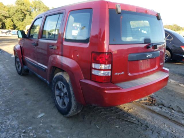 Photo 3 from auction – 2008 JEEP LIBERTY SP with VIN 1J8GN28K28W270446