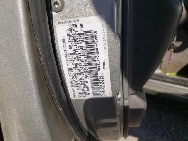 Photo 10 from auction – 2003 TOYOTA AVALON XL with VIN 4T1BF28B53U338933