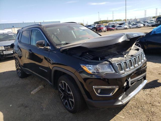 JEEP COMPASS LI 2019 with VIN 3C4NJDCB7KT656645 - Photo from auction