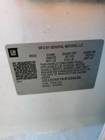 Photo 10 from auction – 2018 CHEVROLET MALIBU LT with VIN 1G1ZD5ST8JF234166