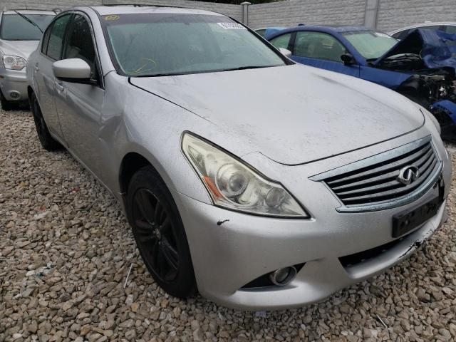 INFINITI G25 2011 with VIN JN1DV6AR9BM452319 - Photo from auction
