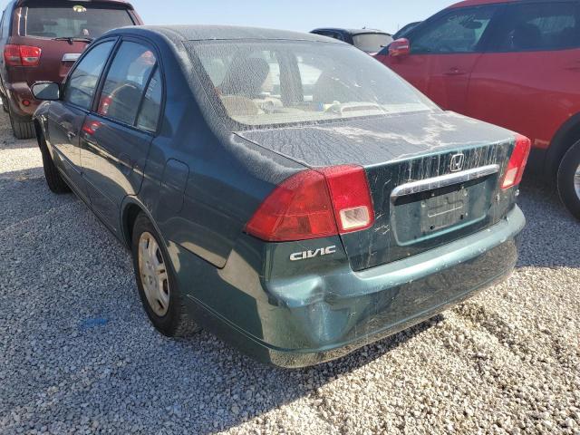 Photo 3 from auction – 2001 HONDA CIVIC LX with VIN 2HGES16581H565359