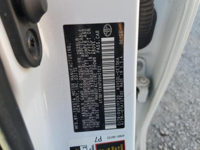 Photo 10 from auction – 2015 TOYOTA CAMRY LE with VIN 4T1BF1FK4FU942121