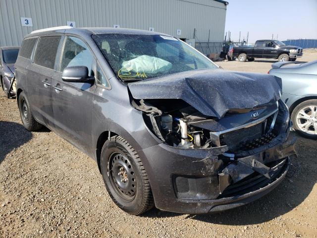 KIA SEDONA LX 2015 with VIN KNDMB5C19F6015874 - Photo from auction