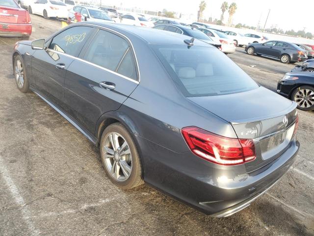 Photo 3 from auction – 2014 MERCEDES-BENZ E 250 BLUE with VIN WDDHF0EBXEA960333