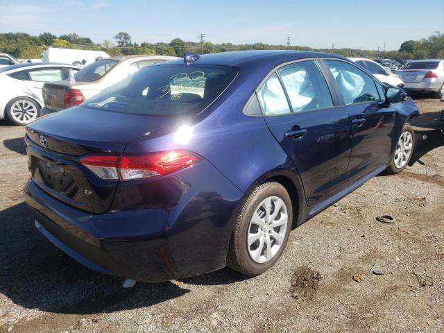 Photo 4 from auction – 2022 TOYOTA COROLLA LE with VIN 5YFEPMAE2NP313020