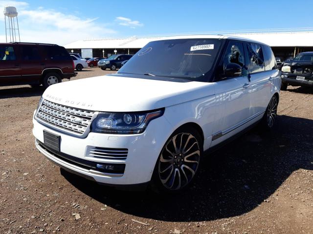 Photo 2 from auction – 2016 LAND ROVER RANGE ROVE with VIN SALGV3EF7GA273108