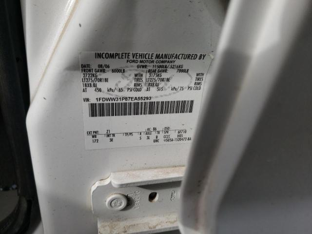 Photo 10 from auction – 2007 FORD F350 SRW S with VIN 1FDWW31P87EA55293