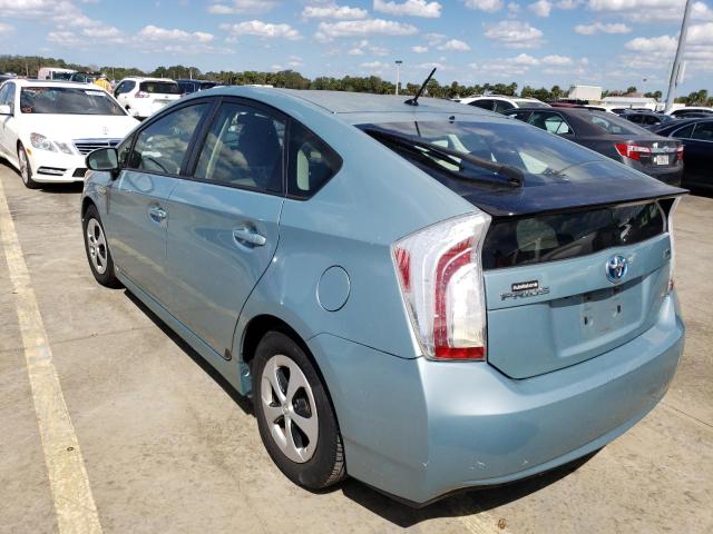 Photo 3 from auction – 2015 TOYOTA PRIUS with VIN JTDKN3DU9F1956735