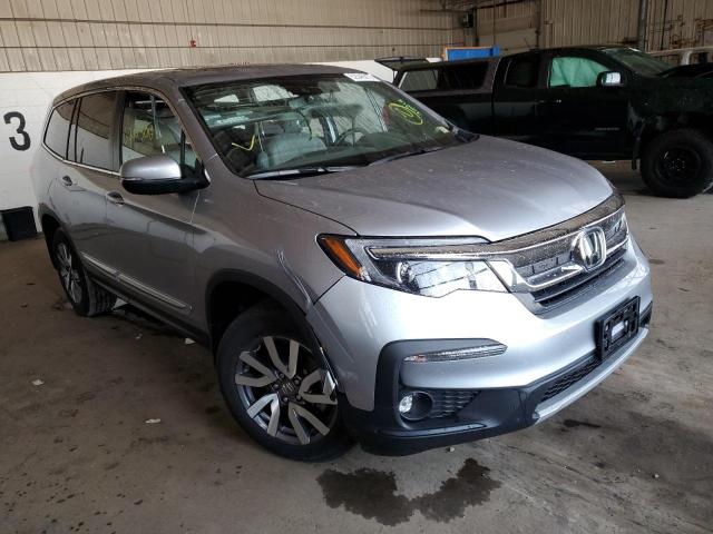 HONDA PILOT EXL 2021 with VIN 5FNYF6H59MB047071 - Photo from auction