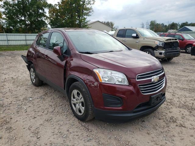 CHEVROLET TRAX LS 2016 with VIN 3GNCJKSBXGL138363 - Photo from auction