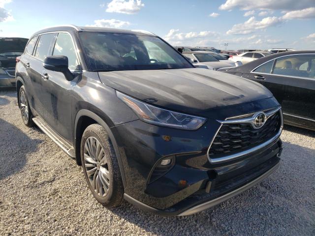 TOYOTA HIGHLANDER 2021 with VIN 5TDFZRBH4MS121785 - Photo from auction