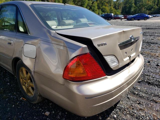 Photo 9 from auction – 2000 TOYOTA AVALON XL with VIN 4T1BF28B1YU058546