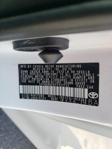 Photo 10 from auction – 2015 TOYOTA COROLLA L with VIN 5YFBURHE6FP332752
