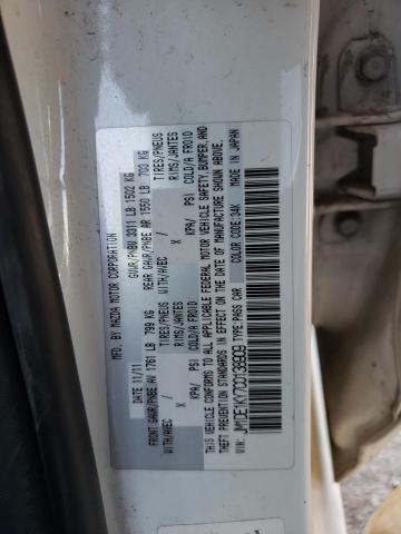 Photo 10 from auction – 2012 MAZDA MAZDA2 with VIN JM1DE1KY7C0138909