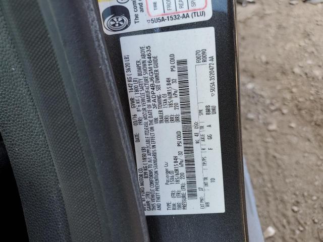 Photo 10 from auction – 2016 FORD FIESTA SE with VIN 3FADP4BJ6GM164635