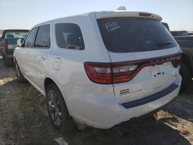 Photo 3 from auction – 2020 DODGE DURANGO R/ with VIN 1C4SDHCT0LC259219