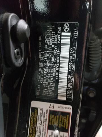 Photo 10 from auction – 2014 TOYOTA CAMRY L with VIN 4T1BF1FK8EU328834