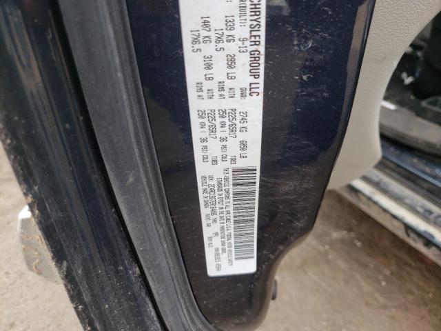 Photo 10 from auction – 2014 CHRYSLER TOWN & COU with VIN 2C4RC1BG7ER164096