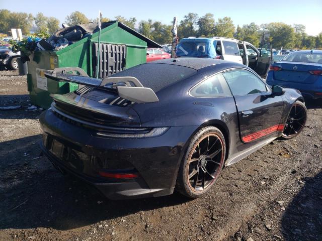 Photo 4 from auction – 2022 PORSCHE 911 GT3 with VIN WP0AC2A96NS268261