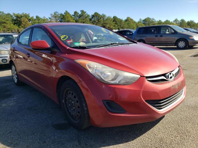HYUNDAI ELANTRA GL 2012 with VIN KMHDH4AEXCU461887 - Photo from auction
