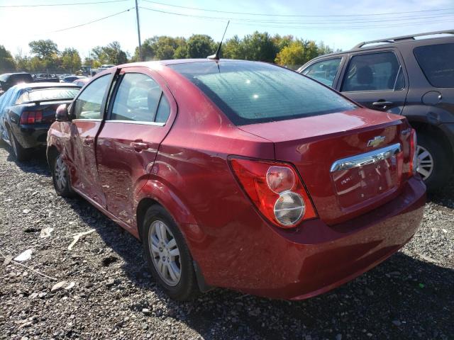 Photo 3 from auction – 2014 CHEVROLET SONIC LT with VIN 1G1JC5SG6E4135852