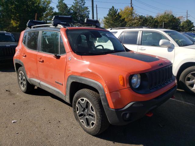 JEEP RENEGADE L 2016 with VIN ZACCJBCTXGPC95091 - Photo from auction