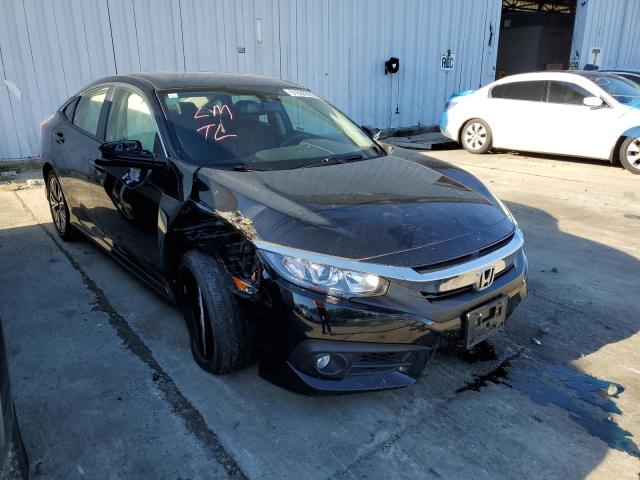 HONDA CIVIC EXL 2018 with VIN JHMFC1F76JX032020 - Photo from auction