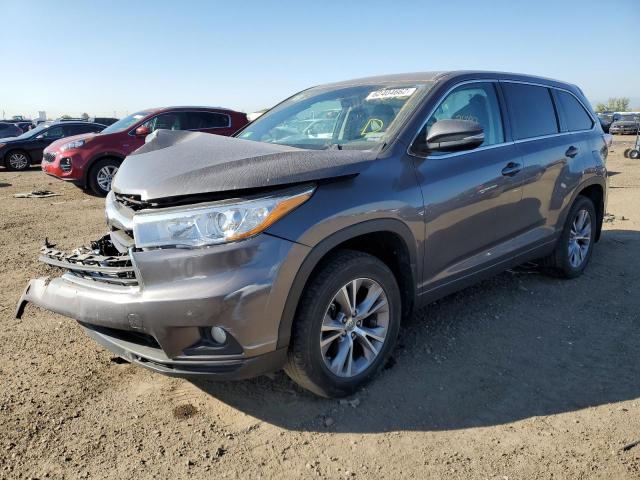 Photo 2 from auction – 2015 TOYOTA HIGHLANDER with VIN 5TDBKRFH8FS116797