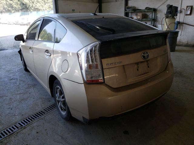 Photo 3 from auction – 2011 TOYOTA PRIUS with VIN JTDKN3DU2B1422227