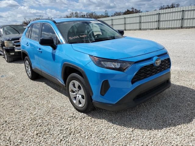 TOYOTA RAV4 LE 2021 with VIN 2T3H1RFV8MW154240 - Photo from auction