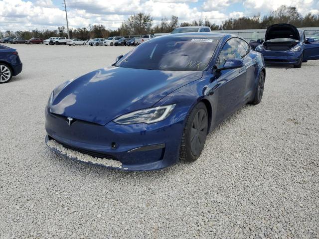 Photo 2 from auction – 2022 TESLA MODEL S with VIN 5YJSA1E53NF486327
