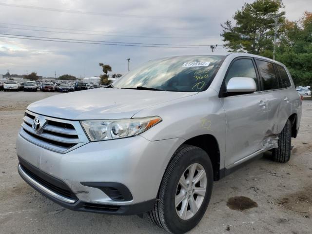 Photo 2 from auction – 2013 TOYOTA HIGHLANDER with VIN 5TDZK3EH0DS100166