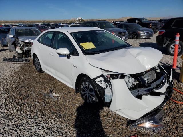 TOYOTA COROLLA LE 2021 with VIN JTDEAMDE6MJ010483 - Photo from auction