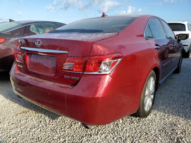 Photo 4 from auction – 2012 LEXUS ES 350 with VIN JTHBK1EG7C2500324