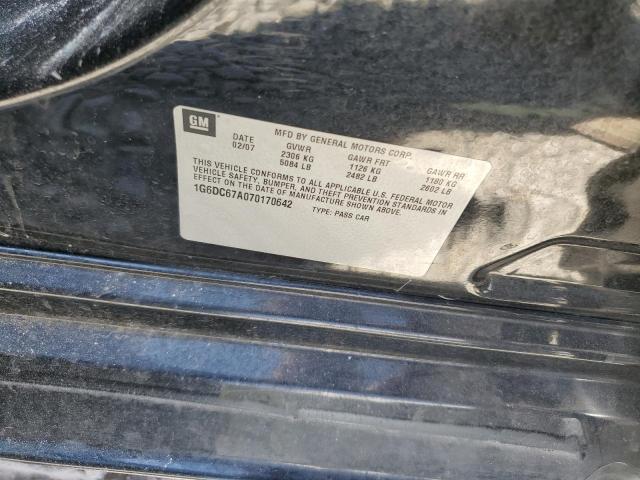 Photo 10 from auction – 2007 CADILLAC STS with VIN 1G6DC67A070170642