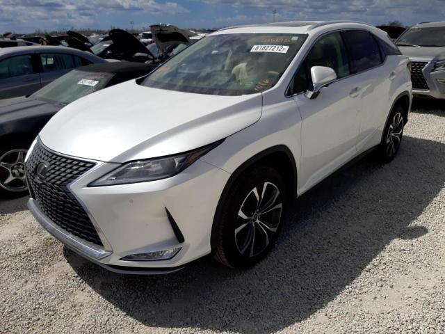 Photo 2 from auction – 2022 LEXUS RX 350 with VIN 2T2HZMAA3NC242992