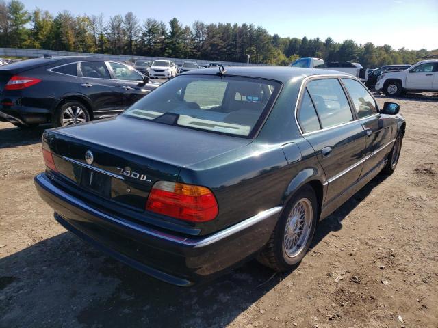 Photo 4 from auction – 2001 BMW 740 IL with VIN WBAGH83481DP30394