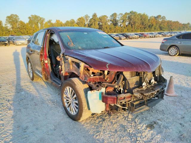 LINCOLN MKX SELECT 2017 with VIN 2LMPJ6KR3HBL45009 - Photo from auction