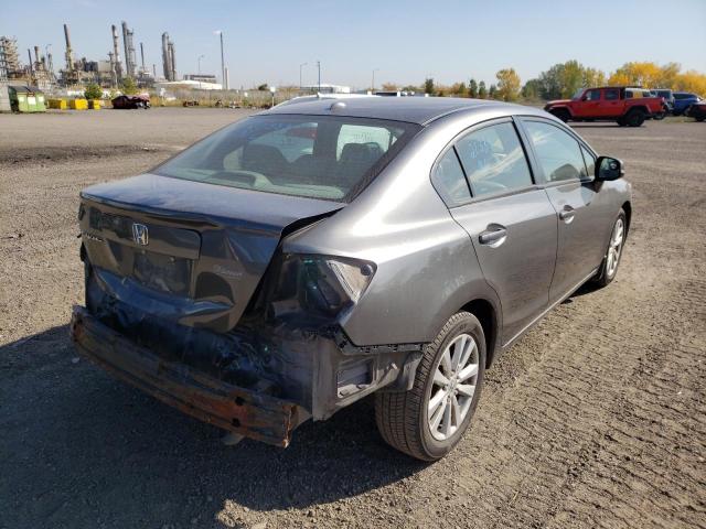 Photo 4 from auction – 2012 HONDA CIVIC EXL with VIN 2HGFB2F91CH002167