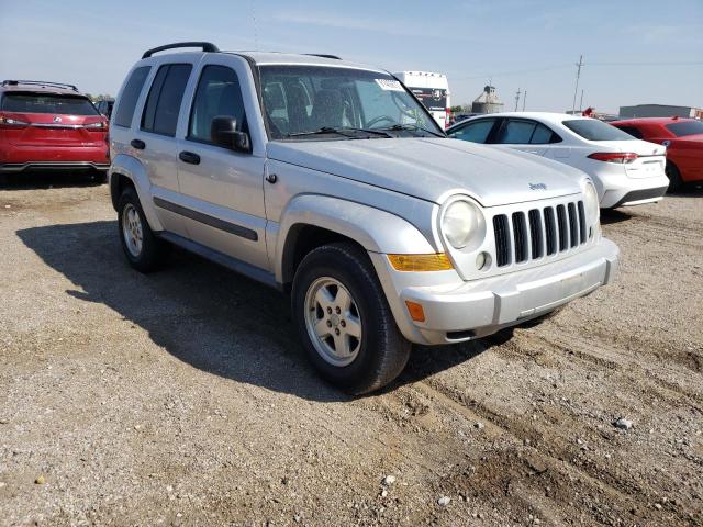 JEEP LIBERTY SP 2007 with VIN 1J4GL48K17W716832 - Photo from auction