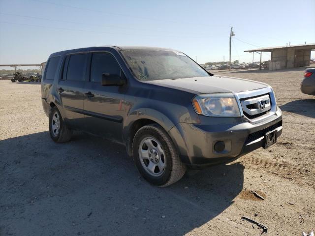 HONDA PILOT LX 2011 with VIN 5FNYF3H22BB002605 - Photo from auction