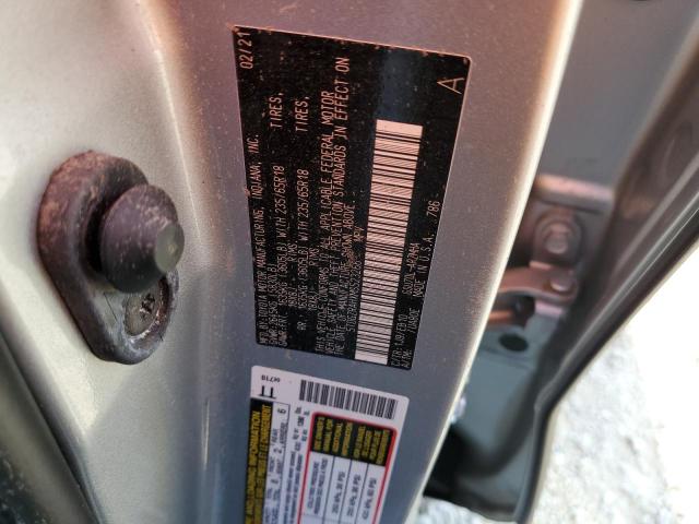 Photo 10 from auction – 2021 TOYOTA HIGHLANDER with VIN 5TDGZRAHXMS523266