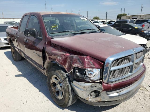 DODGE RAM 1500 2002 with VIN 1D7HA18N92S663831 - Photo from auction