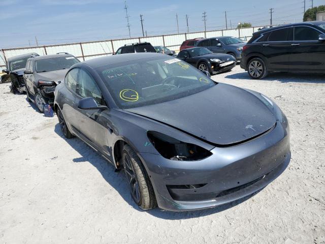 TESLA MODEL 3 2022 with VIN 5YJ3E1EA1NF101692 - Photo from auction