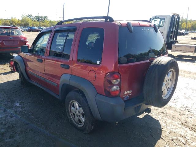 Photo 3 from auction – 2007 JEEP LIBERTY SP with VIN 1J4GL48K07W550965