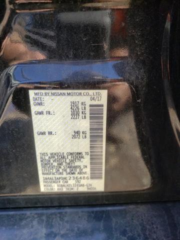 Photo 10 from auction – 2017 NISSAN ALTIMA 2.5 with VIN 1N4AL3AP1HC236486